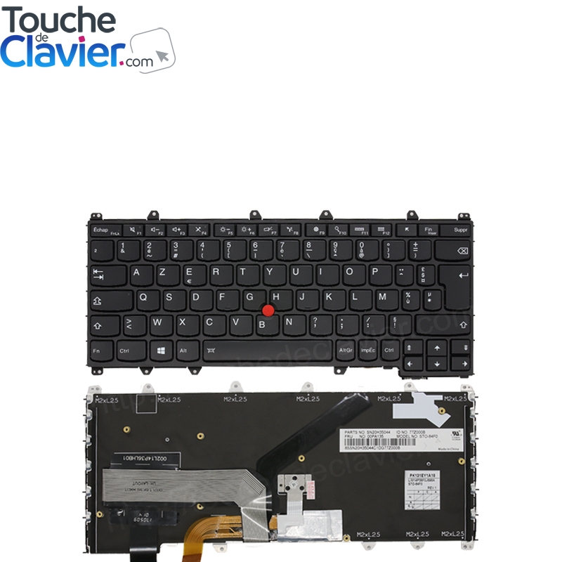 Clavier Lenovo ThinkPad Yoga 370 Achat Vente ToucheDeClavier