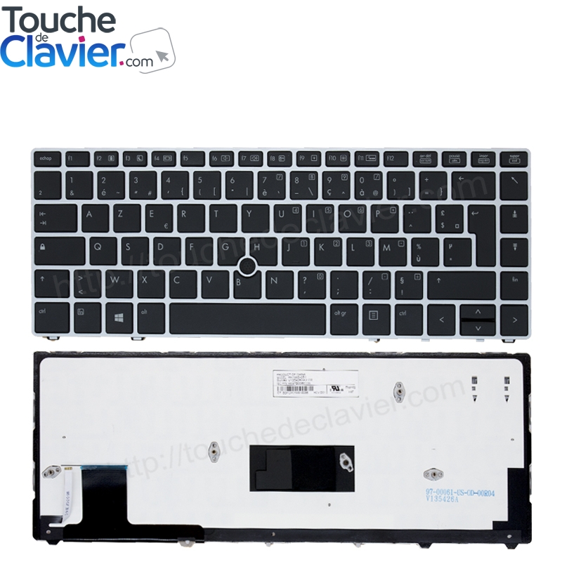 Clavier Pc Portable Hp Elitebook Folio 9480m