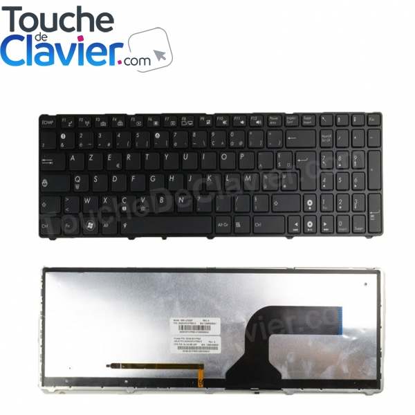 Clavier pour PC Portable Asus Topcase Asus ROG G56JK - Remplacer clavier  ordinateur portable G Series 